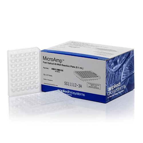 3070. PLACA 48 POZOS OPTICA RAPIDA MICROAMP C/20 - APPLIED BIOSYSTEMS