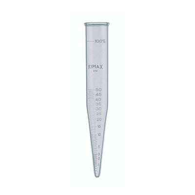 2990. TUBO P/CENTRIFUGA 12.5ML DE POLICARBONATO FONDO CONICO, GRADUADO, TIPO API (SEDIM. EN PETROLEO) - KIMAX