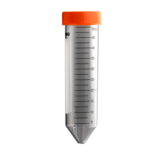 6528. TUBO P/CENTRIFUGA 50ML DE POLIPROPILENO ESTERIL C/TAPA CENTRISTAR RACK C/50 PIEZAS CORNING