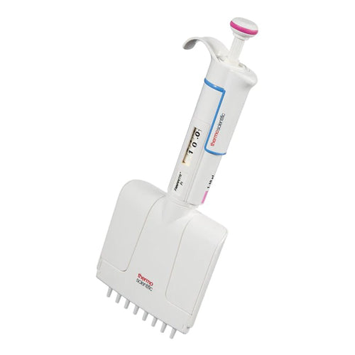 3750. MICROPIPETA MULTICANAL 8 CANALES VOLUMEN VARIABLE 1-10UL F1 - FINNPIPETTE