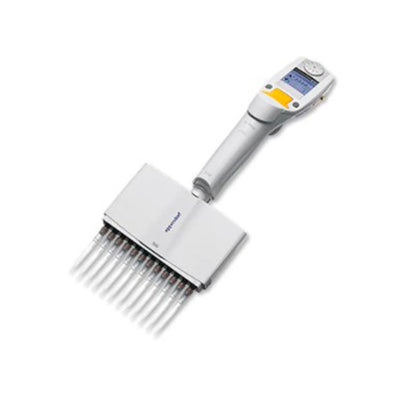 55658. MICROPIPETA MULTICANAL 12 CANALES VOLUMEN VARIABLE 15-300UL ELECTRONICA XPLORER, NARANJA - EPPENDORF