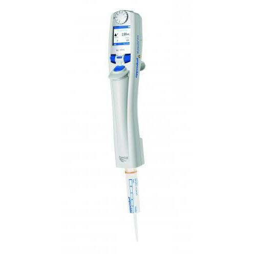 55670. PIPETA ELECTRONICA MONOCANAL MULTIPETTE E3X, C/ADAPTADOR, RANGO 1UL - 50ML - EPPENDORF