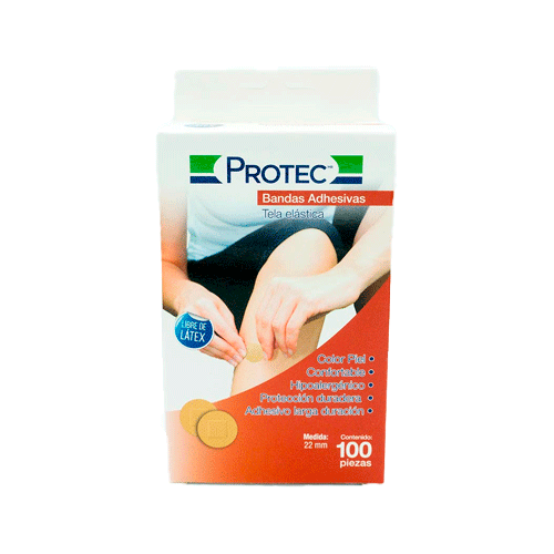 50051. BANDITAS ADHESIVAS CIRCULARES - PROTEC