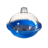 51614. DESECADOR DE POLIPROPILENO AZUL C/TAPA DE POLICARBONATO TRANSPARENTE 149 X 149MM - NALGENE