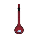 1311. MATRAZ VOLUMETRICO DE VIDRIO CLASE A BAJO ACTINICO 2LT C/TAPON ESMERILADO - PYREX