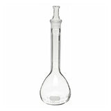 1276. MATRAZ VOLUMETRICO DE VIDRIO CLASE A 500ML C/TAPON DE POLIETILENO - PYREX