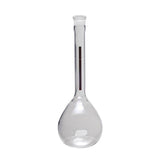1267. MATRAZ VOLUMETRICO DE VIDRIO CLASE A 50ML LINEA ROJA C/TAPON ESMERILADO - PYREX