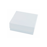 18493. CAJA DE ALMACENAMIENTO CRIOGENICO DE CARTON BLANCO 5 X 5 X 3" C/12 - THERMO SCIENTIFIC