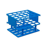 13828. GRADILLA P/20 TUBOS DE 20MM PLASTICO ACETALICO AZUL RESMER, AUTOCLAVABLE - NALGENE