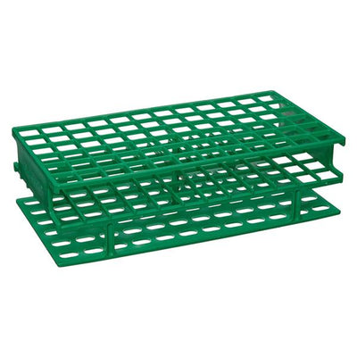 1489. GRADILLA P/72 TUBOS 13MM POLIPROPILENO VERDE - NALGENE
