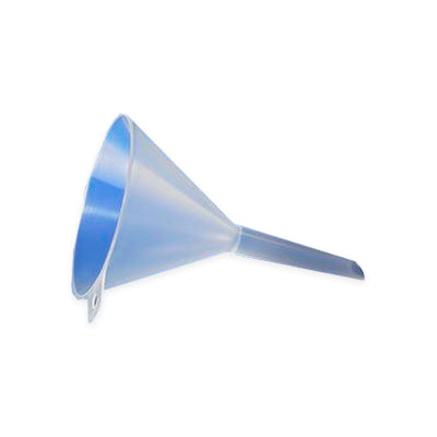 11504.EMBUDO DE PLASTICO REUTILIZABLE VASTAGO CORTO 50MM PAQUETE C/10 PIEZAS - PYREX