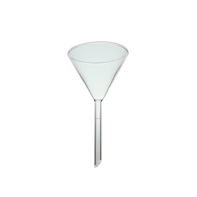 2892. EMBUDO PLANO DE VIDRIO 75MM TALLO LARGO PYREX