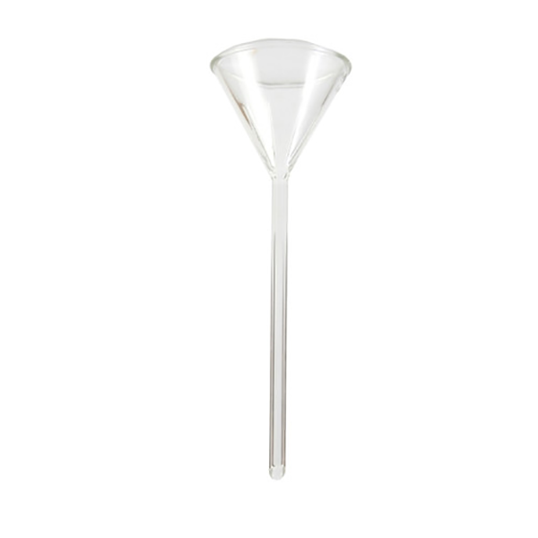 2875. EMBUDO ESTRIADO DE VIDRIO 65MM TALLO LARGO - PYREX