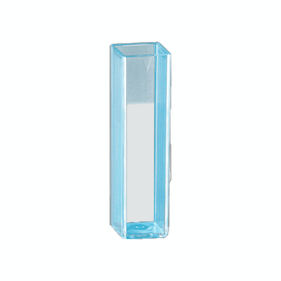 25481. CELDA DE POLIESTIRENO TRANSPARENTE 4.2ML, 12X45MM, 2 LADOS OPTICOS PAQUETE C/100 PIEZAS SARSTEDT