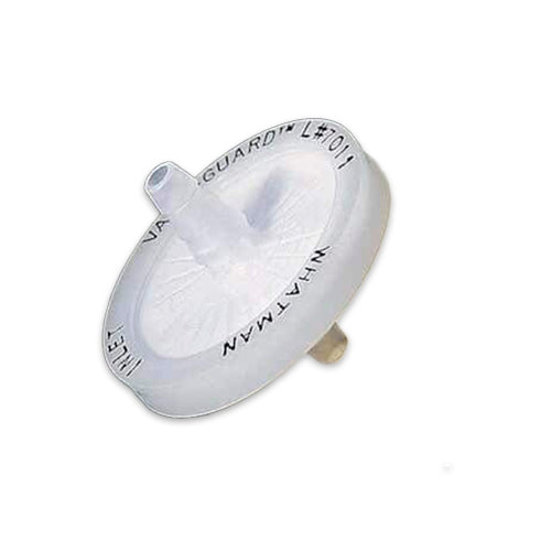 7160. FILTRO JERINGA PTFE 50MM, 0.45UM VACUGUARD C/10 WHATMAN CTR