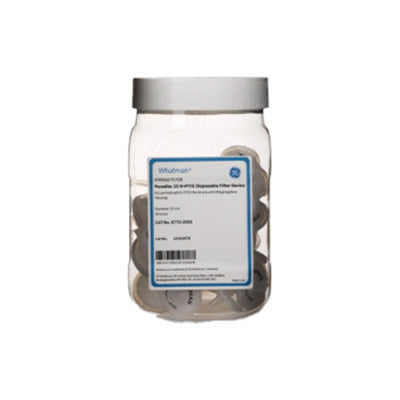 7002. FILTRO JERINGA PTFE-HIDROFILICO 25MM, 0.45UM NO ESTERIL PURADISC C/200 WHATMAN