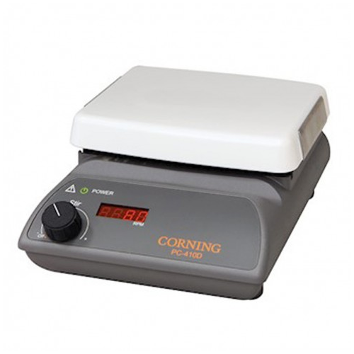 6128. PARRILLA (PLACA) DE AGITACION MAGNETICA DIGITAL MOD. PC-410D 5X7PULG 60-1150RPM 120V 60HZ - CORNING