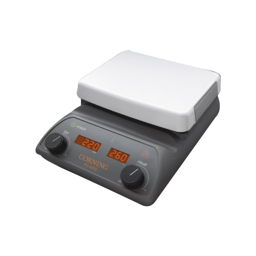 56457. PARRILLA (PLACA) CALENTAMIENTO C/AGITACION MOD. PC-220D 10X10PULG, 5/550°C 60-1150RPM 230V 50HZ - CORNING