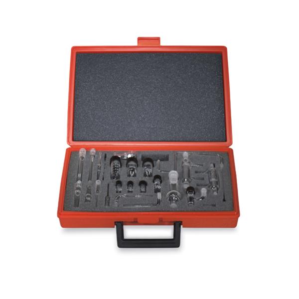 1240. KIT QUIMICA ORGANICA MICROESCALA COMPLETO JUNTA 7/10-14/10 - CORNING