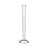 15008. PROBETA (MEDIDA CILINDRICA) DE VIDRIO 10ML CLASE A GRADUADA ESCALA METRICA SIMPLE C/TAPA P/CONTENER PYREX VISTA