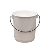 1445. CUBETA DE POLIPROPILENO BLANCO 7.6LT GRADUADA C/ASA DE ALAMBRE - NALGENE