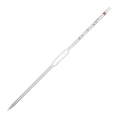 1209. PIPETA VOLUMETRICA DE VIDRIO CLASE A 4ML TC & TD PYREX