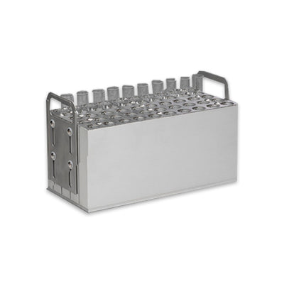 55504. BLOQUE DE ALUMINIO P/50 TUBOS 20X150MM - LABCONCO