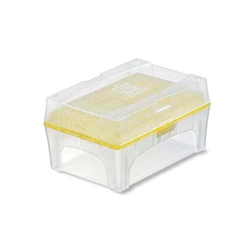 21619. CAJA DE POLIPROPILENO AMARILLO P/PUNTAS HASTA 200UL - BRANDTECH