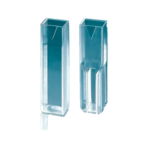 26358. CELDA DE METACRILATO 1.5/3ML, 300NM SEMI-MICRO DESECHABLE P/ESPECTROFOTOMETRIA C/100 BRANDTECH