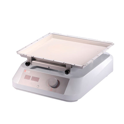 8530. AGITADOR ORBITAL DIGITAL LED C/PLATAFORMA 18900185, 40-200RPM, SK-O180-S - DLAB