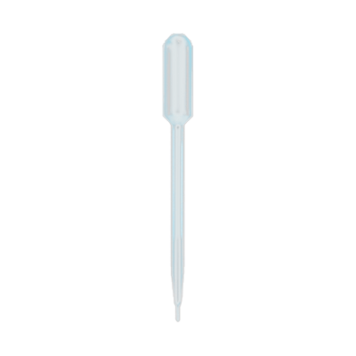 25496. PIPETA DE TRANSFERENCIA 6ML, LARGO 146MM, BULBO 20-30UL DE POLIETILENO BAJA DENSIDAD TRANSPARENTE PAQUETE C/400 PIEZAS SARSTEDT
