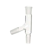 15339. TUBO DE VIDRIO ADAPTADOR 75° 3 VIAS JUNTA 19/22 - PYREX