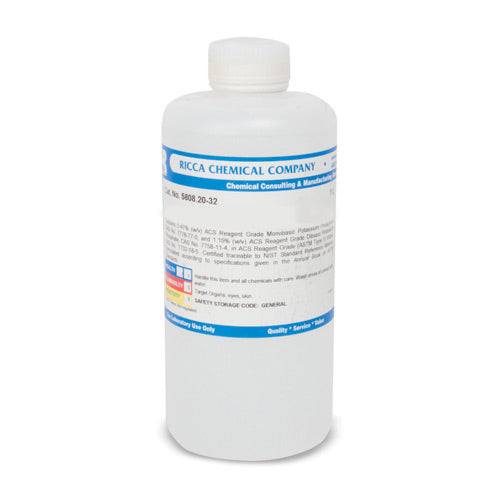 4983. SOLUCION BUFFER DUREZA AGUA 1LT - RICCA CHEMICAL