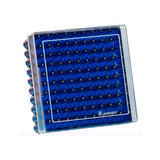 16754. CAJA DE ALMACENAMIENTO P/100 CRIOVIALES 10X10 DE POLICARBONATO COLOR AZUL PAQUETE C/5 PIEZAS - SARSTEDT