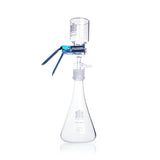4900. APARATO MICROFILTRACION 47 MM C/SOPORTE DISCO POROSO MATRAZ 1LT ULTRA-WAR - KONTES