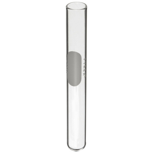 6078. TUBO DE CULTIVO DE VIDRIO 6X50MM REUSABLE S/LABIO PAQUETE C/30 PIEZAS PYREX