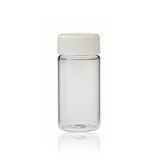 17708. VIAL VIDRIO CLARO 20ML, 28X61MM P/CENTELLEO LIQUIDO C/TAPA UREA Y REVESTIMIENTO DE POLIETILENO CAJA C/500 PIEZAS - WHEATON