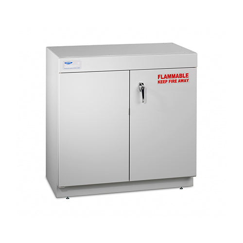 55494. GABINETE DE ALMACENAMIENTO PROTECTOR P/SOLVENTES C/PUERTA DE CIERRE MANUAL, BISAGRA DERECHA 61 X 55.9CM - LABCONCO