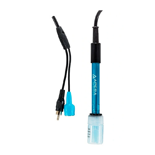 50878. ELECTRODO COMBINADO PH/TEMPERATURA 3 EN 1 201T-F CONECTOR BNC/RCA - APERA