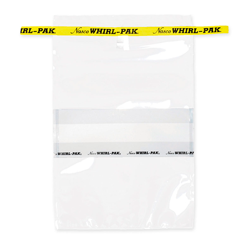 54541. BOLSA WHIRL-PAK 24OZ (710ML) 15X23CM C/AREA P/ESCRITURA C/500 - NASCO