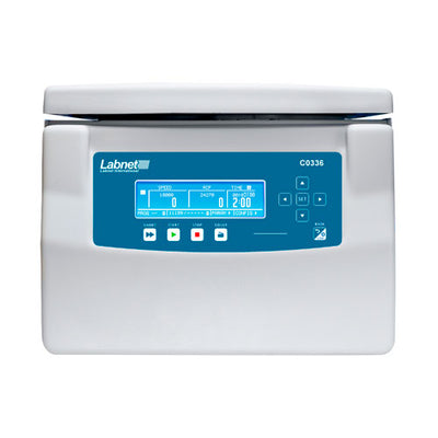 939. CENTRIFUGA DE ALTO RENDIMIENTO MOD. Z366 S/ROTOR 200-20000RPM, CAPACIDAD 6X250ML, TIMER 30 SEG A 100MIN, RCF 29060 X G, INCLUYE ROTOR C0036-75 LABNET