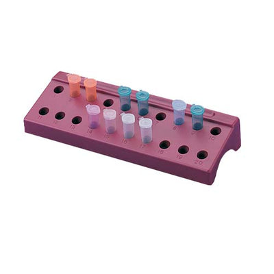 13041. SOPORTE ROJO P/20 MICROTUBOS 1.5ML/2ML - LABNET