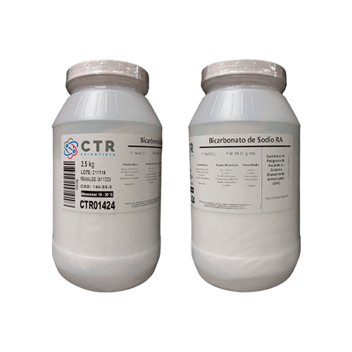 50294. BICARBONATO DE SODIO RA PLASTICO 2.5KG - CTR