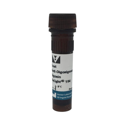 5243. GOAT ANTI-DIGOXIGENIN/DIGOXIN (DIG) ANTIBODY, DYLIGHT 594, 0.5MG - VECTOR