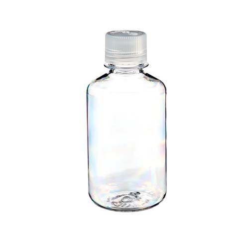 13880. FRASCO DE POLICARBONATO 2.5LT TRANSPARENTE BOCA ANGOSTA C/TAPON DE ROSCA DE POLIPROPILENO, NO ESTERIL - NALGENE