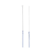 12023. AGUJA DE INOCULACION, CALIBRE 24, MANGO DE ALUMINIO C/AISLAMIENTO C/2 DAIGGER