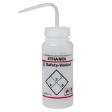 3137. PIZETA (FRASCO LAVADOR) 500ML ETANOL, BOCA ANCHA SALIDA SUPERIOR, LDPE - BEL-ART