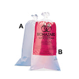 10666. BOLSA DE POLIPROPILENO TRANSPARENTE P/RESIDUOS BIOLOGICOS 76X61CM, GROSOR 1.5MIL - BEL-ART