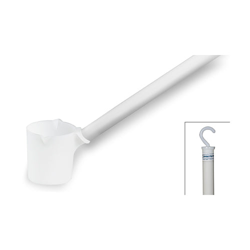51017. MANGO MUESTREADOR DE PLASTICO 6FT (1.8MT) P/LIQUIDOS C/VASO 500ML - BEL-ART