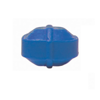 3115. BARRA MAGNETICA OCTAGONAL DE TEFLON 13X8MM, COLOR AZUL - BEL-ART